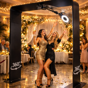 Overhead Hanging 360 Video Booth