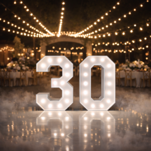 Φωτεινοί 3D αριθμοί