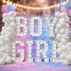 Φωτεινά τρισδιάστατα γράμματα