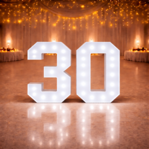 Φωτεινοί Τρισδιάστατοι Αριθμοί LED