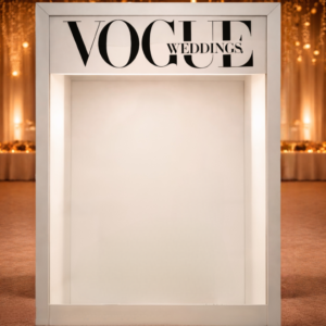 Magazine PhotoBooth Box Backdrop